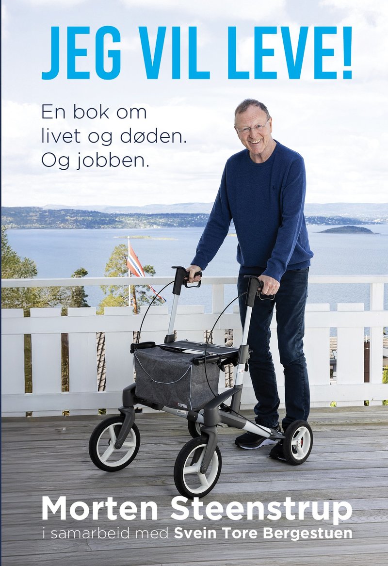 Bokomslag: Jeg vil leve! av Morten Steenstrup